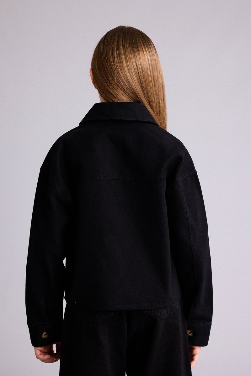 ديفاكتو قميص كم طويل جبردين - Image 5